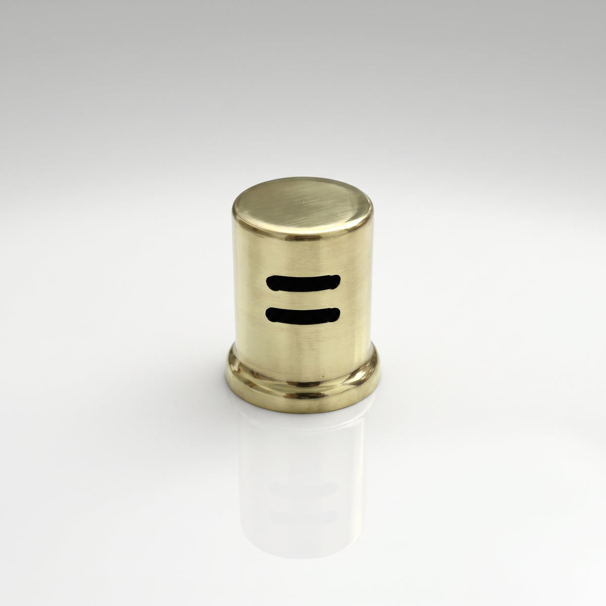 Unlacquered Brass Dishwasher Air Gap Cover