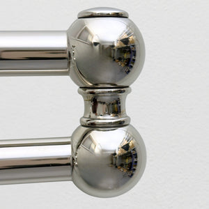 Polished Nickel Pot Filler with Cross Handles