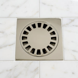 Polished Nickel Shower Drain