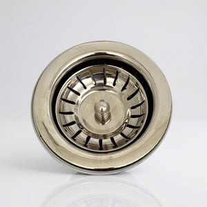 Polished Nickel Sink Strainer