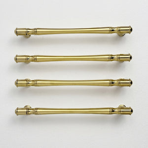 Unlacquered Brass Cabinet Pull
