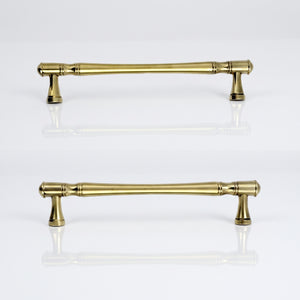 Unlacquered Brass Cabinet Pull