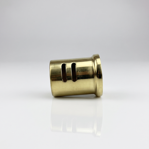 Unlacquered Brass Dishwasher Air Gap Cover