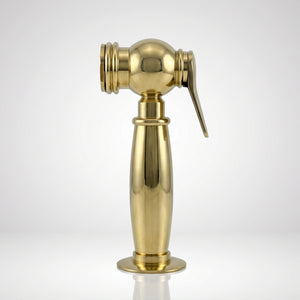 Unlacquered Brass Kitchen Side Sprayer
