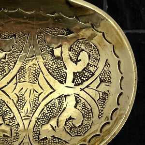Unlacquered Brass Soap Dish, Wall-Mounted Engraved Brass Soap Tray
