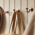 Antique Copper Hooks, Copper Robe Hook, Heavy Duty Single Hook, Wall Mount Robe Hooks