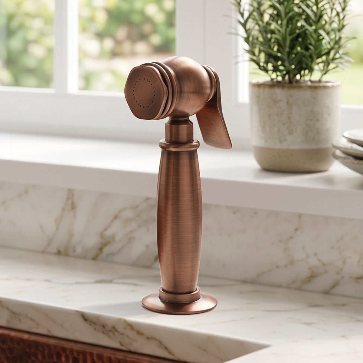 Antique Copper Kitchen Side Sprayer