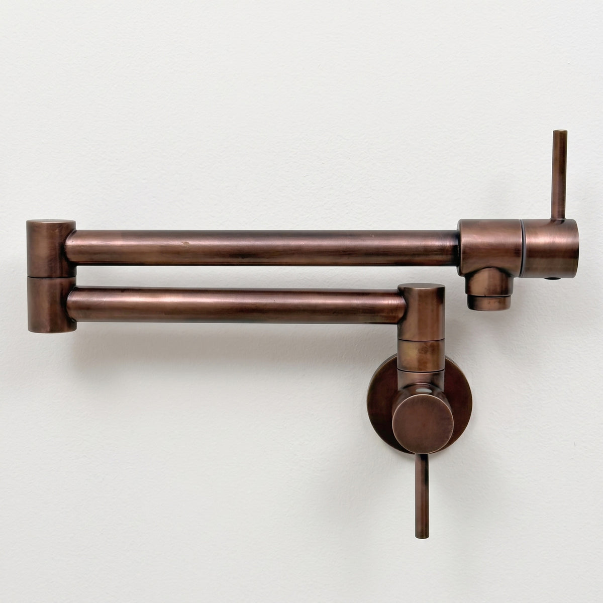 Antique Copper Wall-Mount Pot Filler