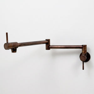 Antique Copper Wall-Mount Pot Filler