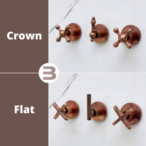 Antique Copper Adjustable Square Rain Shower System with Handheld & Tub Filler — Straight arm (ACCSS-016) — detail view 15