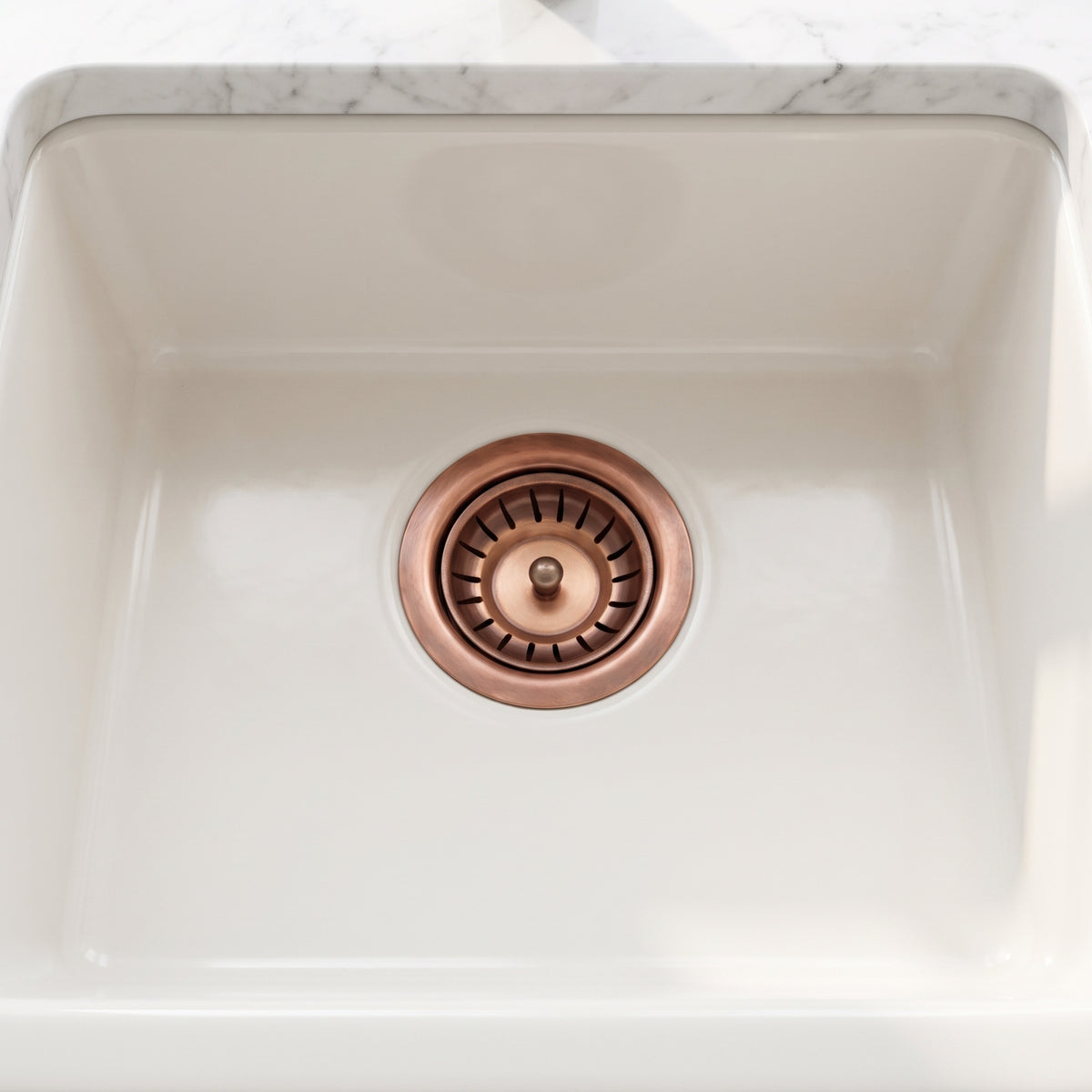 Antique Copper Sink Strainer