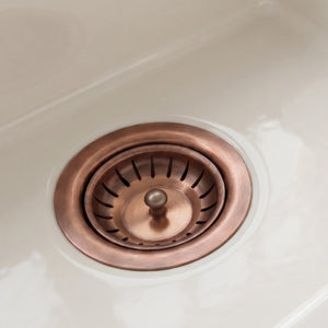 Antique Copper Sink Strainer