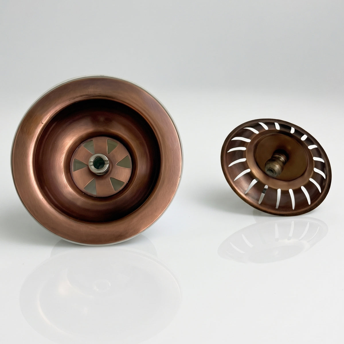 Antique Copper Sink Strainer