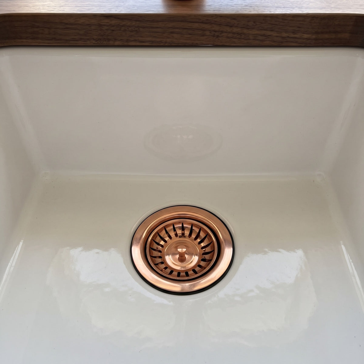 Pure Copper Sink Strainer, Solid Copper Kitchen Strainer