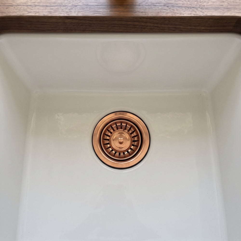 Pure Copper Sink Strainer, Solid Copper Kitchen Strainer