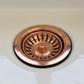 Pure Copper Sink Strainer, Solid Copper Kitchen Strainer