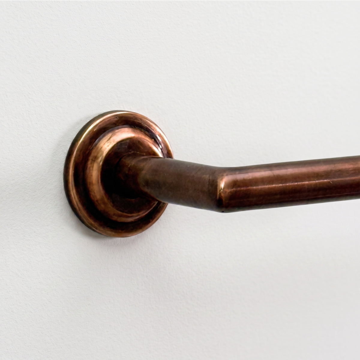 Antique Copper Wall Mount Toilet Paper Holder, Solid Copper Toilet Roll Holder