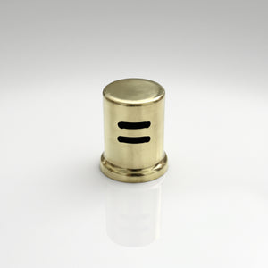 Unlacquered Brass Dishwasher Air Gap Cover