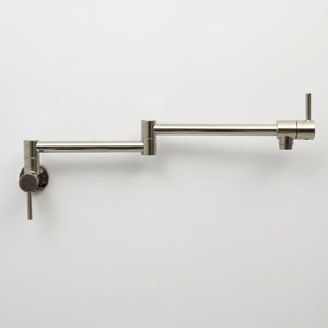 Polished Nickel Wall-Mount Pot Filler