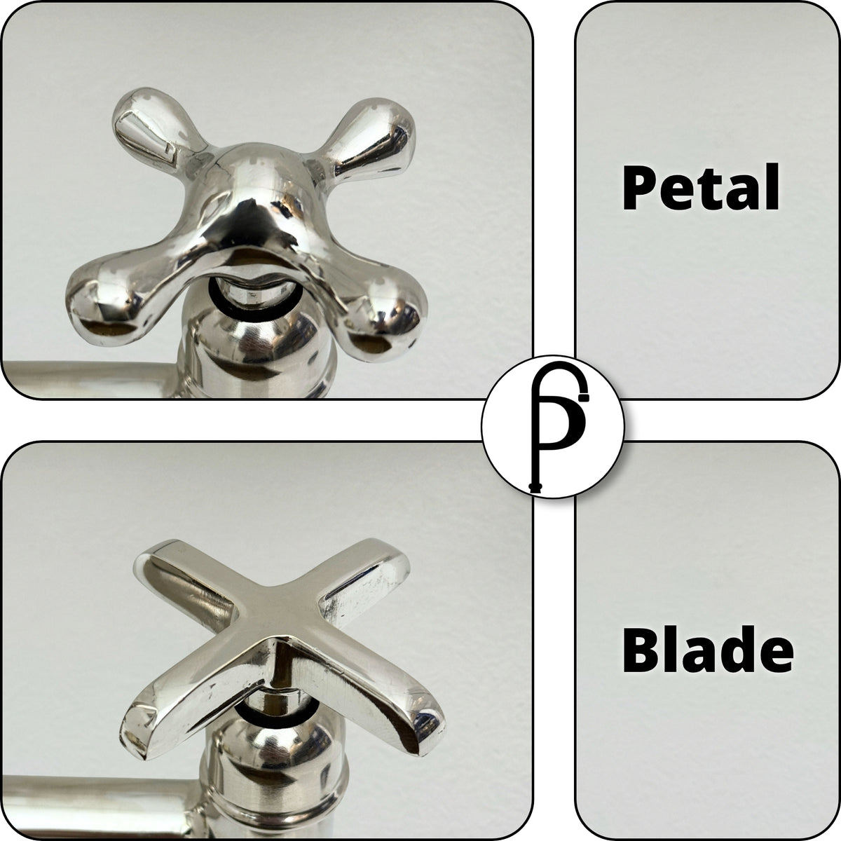 Polished Nickel Pot Filler with Cross Handles