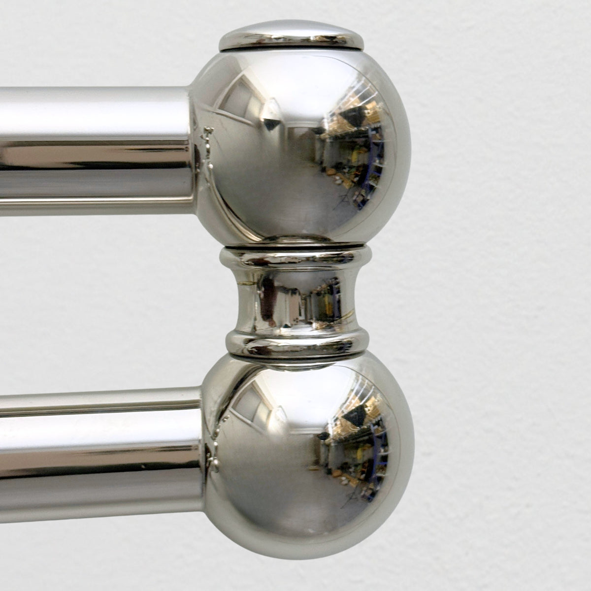 Polished Nickel Pot Filler with Cross Handles