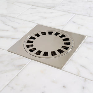 Polished Nickel Shower Drain