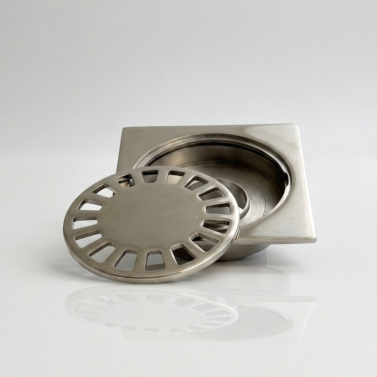 Polished Nickel Shower Drain