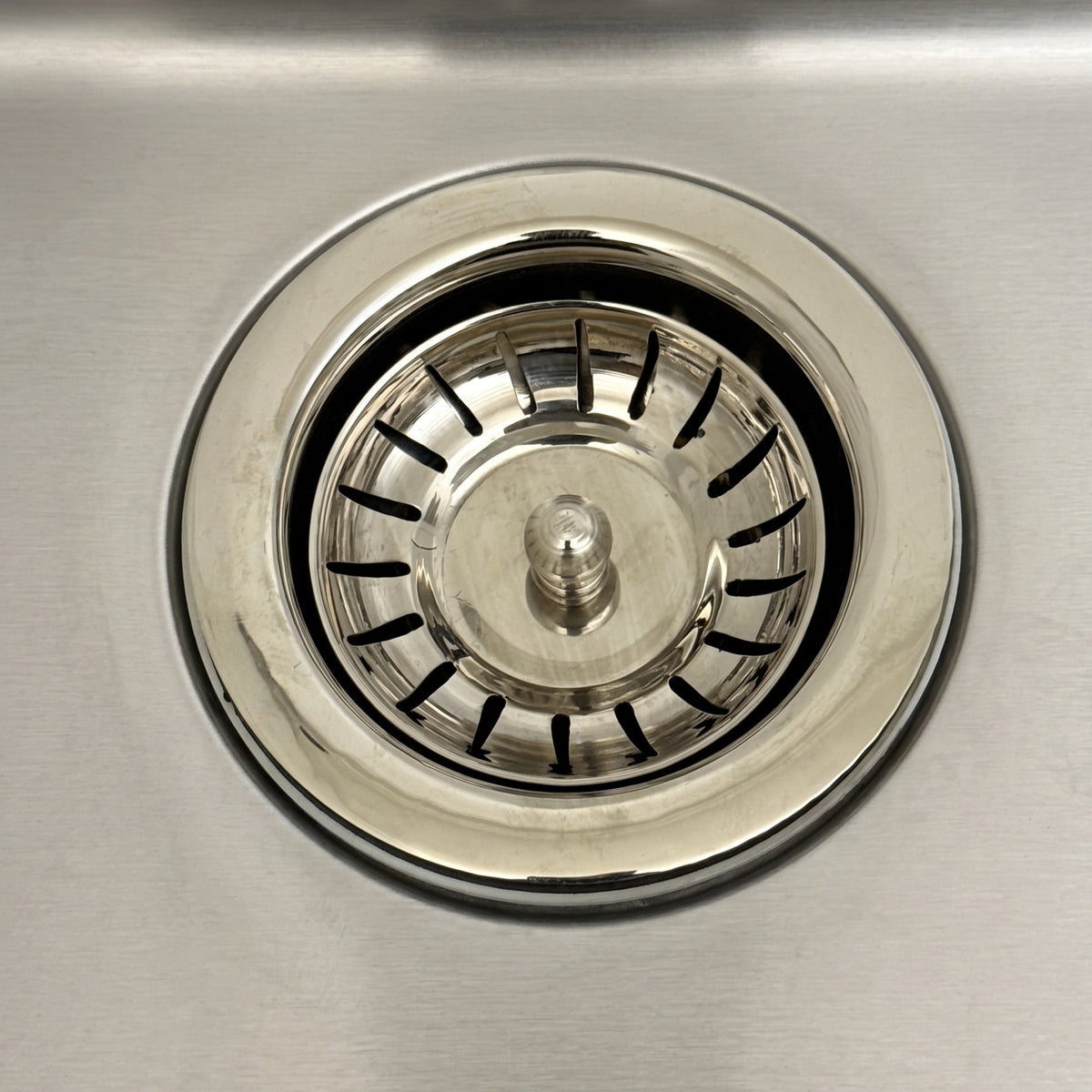Polished Nickel Sink Strainer