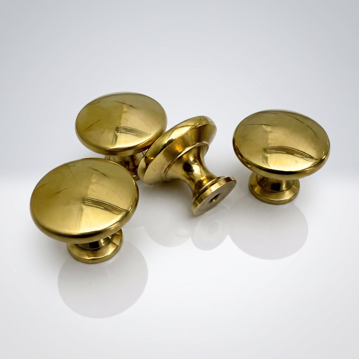 Unlacquered Brass Ball Cabinet Knob, Solid Brass Cabinets Knob, Brass Drawers Knob