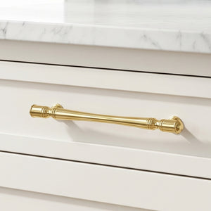 Unlacquered Brass Cabinet Pull