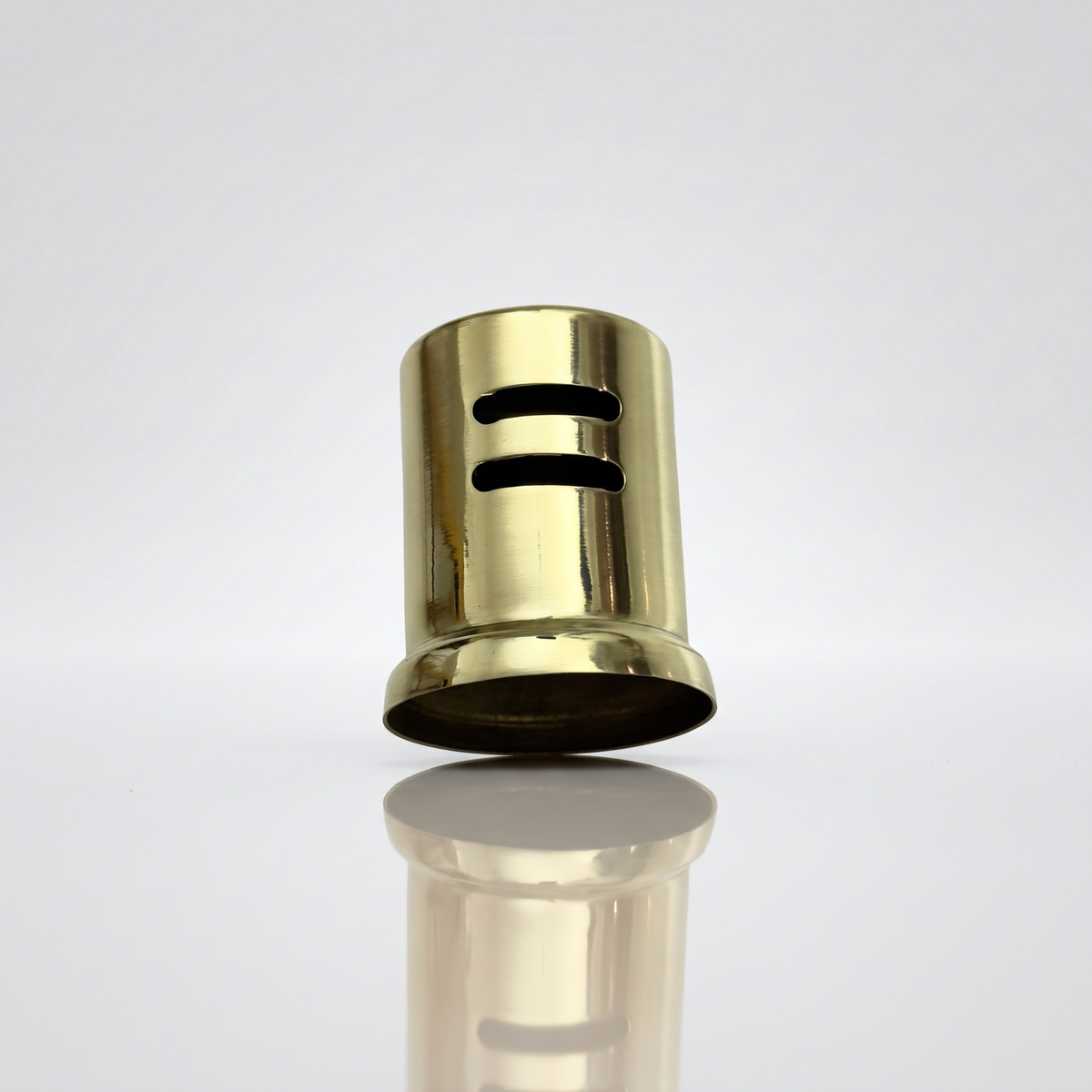 Unlacquered Brass Dishwasher Air Gap Cover