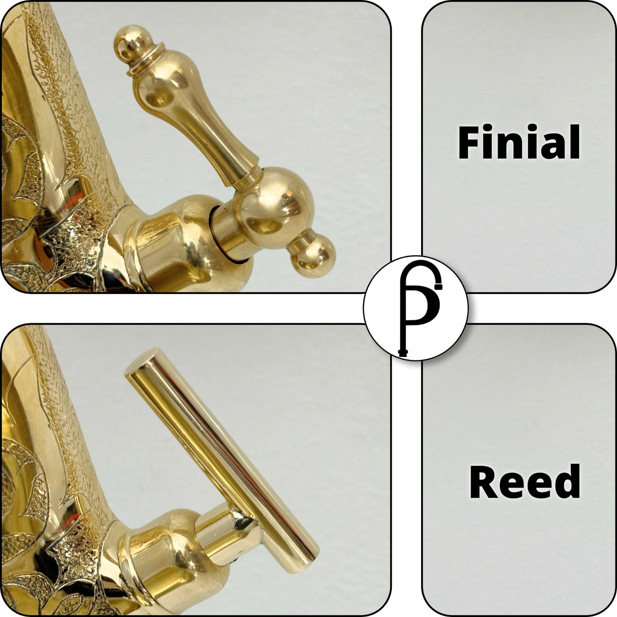 Unlacquered Brass Engraved Single Hole Bathroom Faucet with Lever Handles