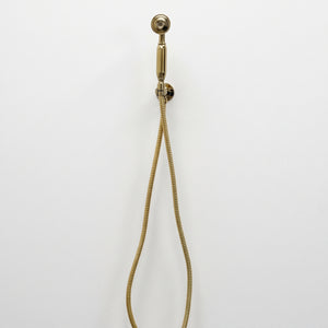 Unlacquered Brass Hose, Brass Shower Handheld Hose, Brass Sprayer Hose, Brass Flexible