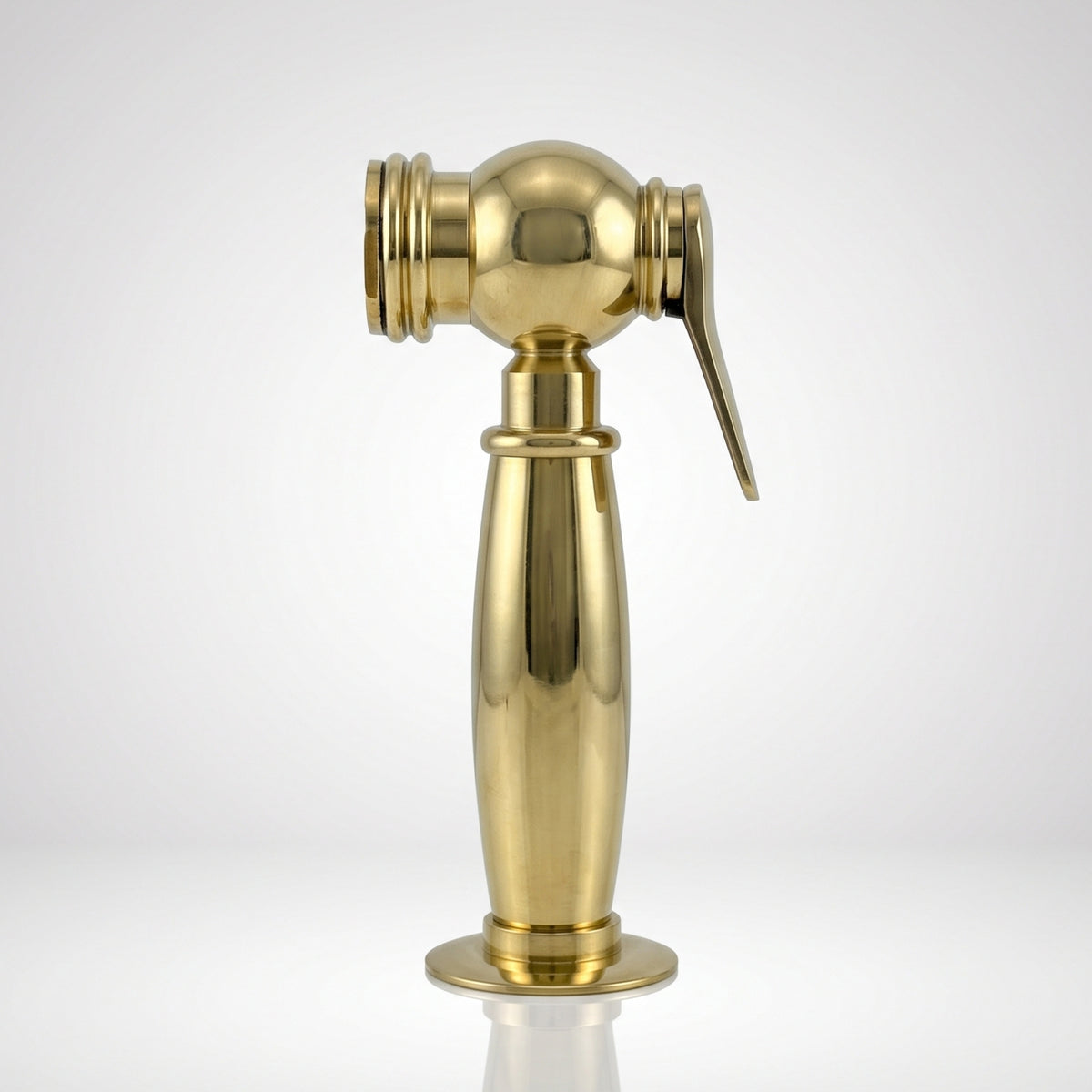 Unlacquered Brass Kitchen Side Sprayer