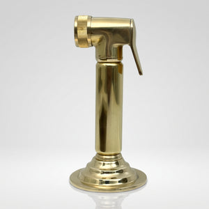 Unlacquered Brass Kitchen Side Sprayer