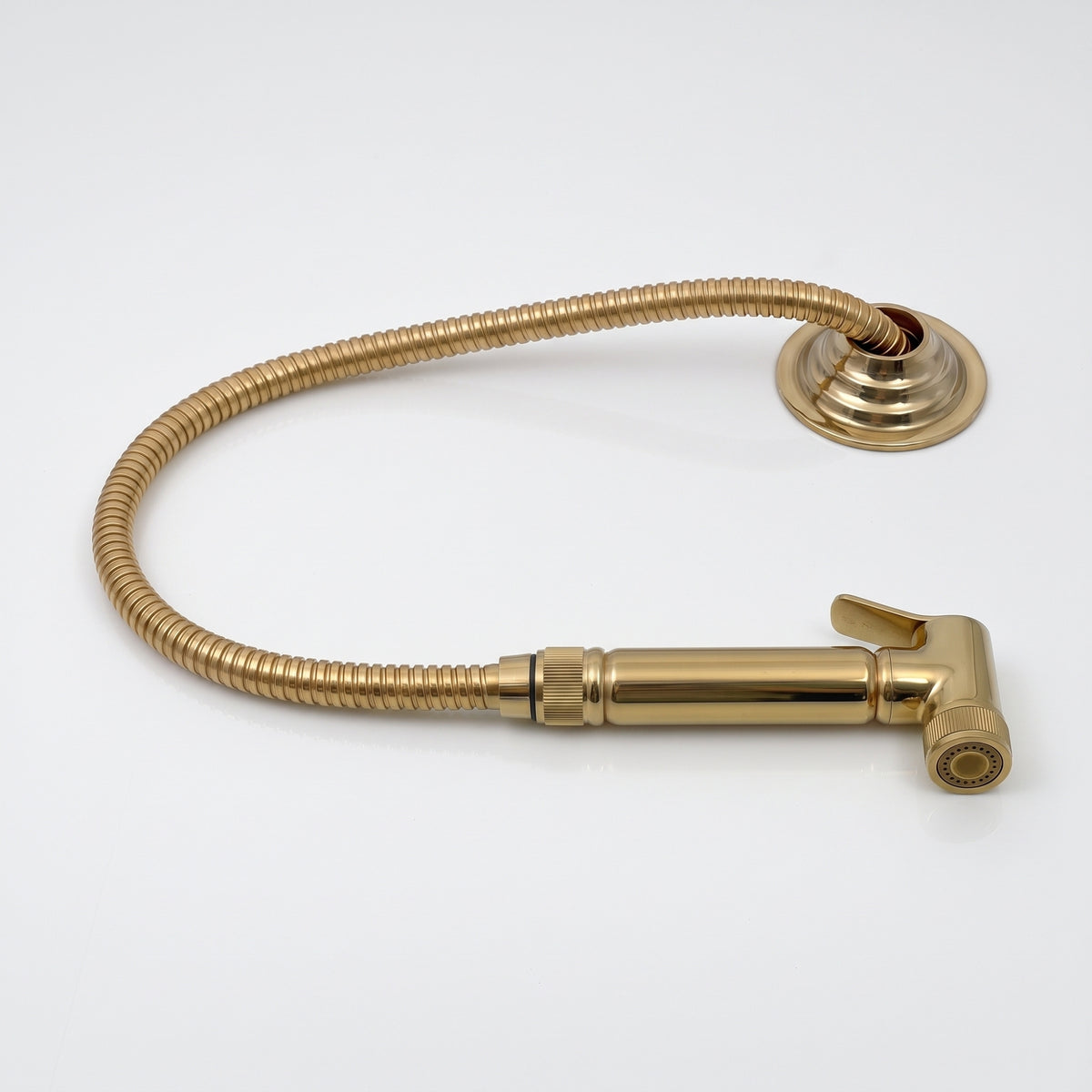 Unlacquered Brass Kitchen Side Sprayer