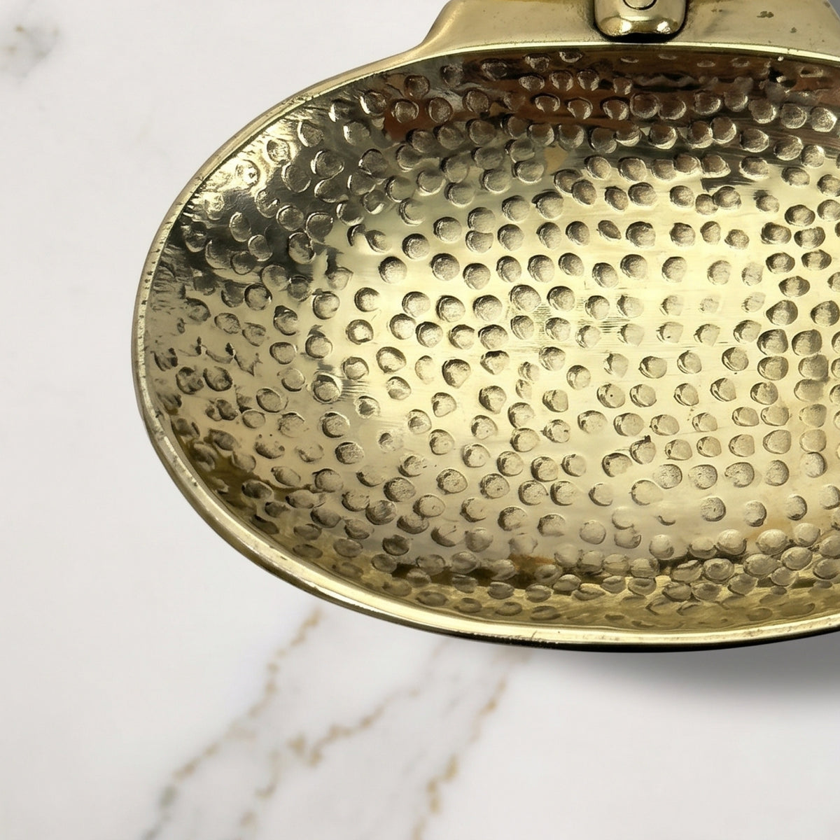 Unlacquered Brass Soap Dish, Wall-Mounted Hammered Brass Soap Tray