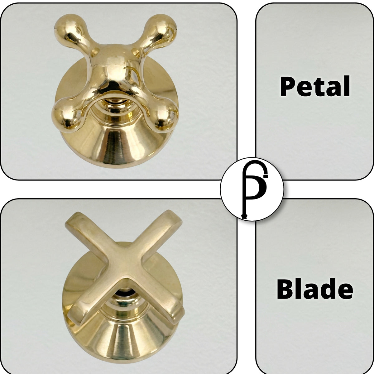 Unlacquered Brass Low-Profile Widespread Bathroom Faucet with Cross Handles