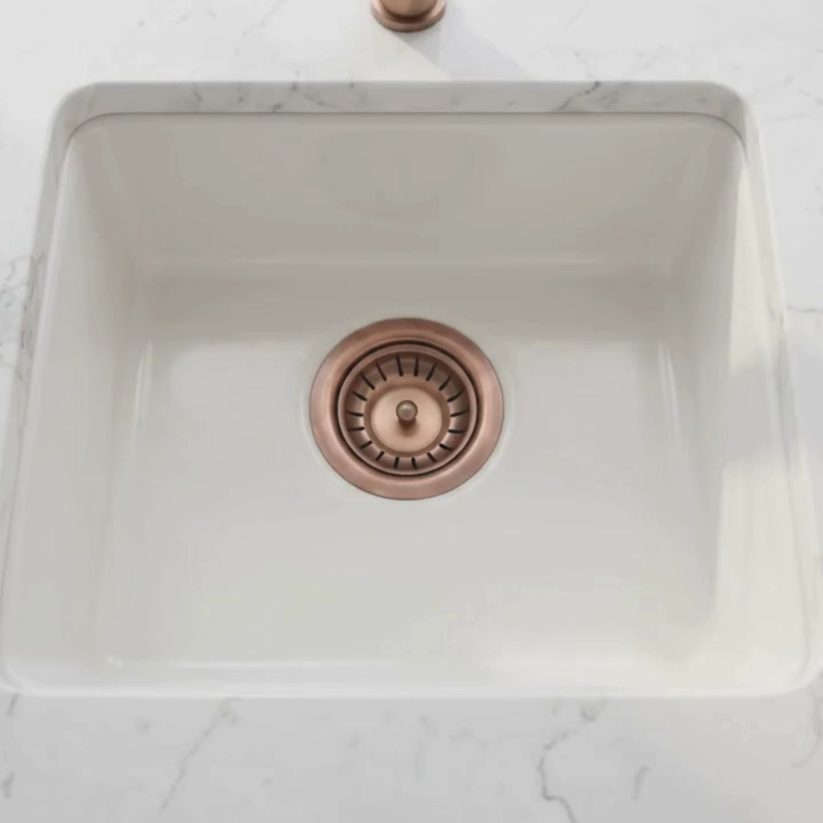 Antique Copper Sink Strainer
